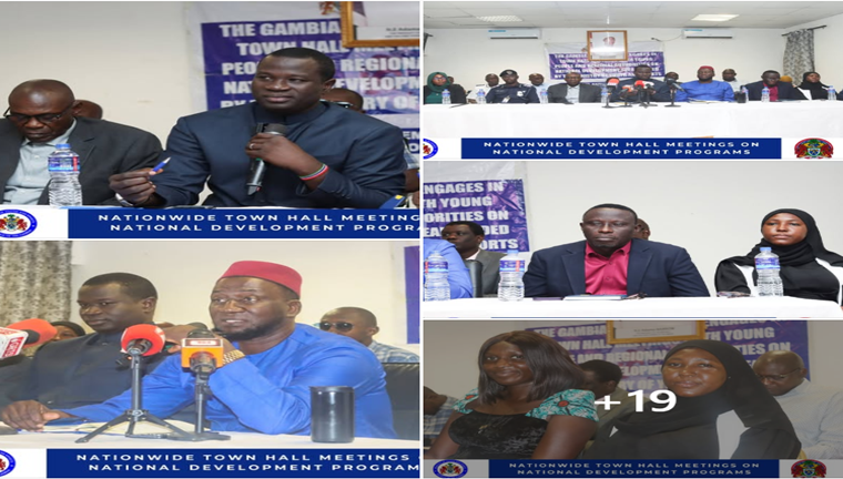 Kanifing Youth Speak, Leaders Listen at PIA Town Hall