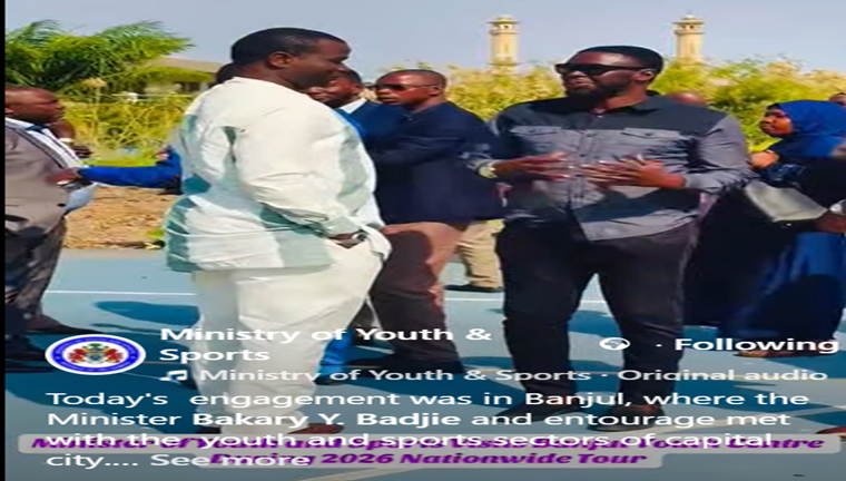 Minister Badjie Engages Youth and Sports Stakeholders in Banjul