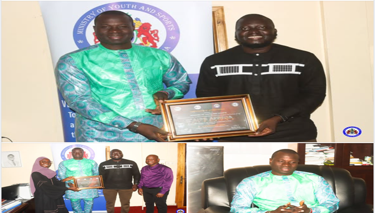 MOYS Honoured for Supporting 8th AIPS Africa Congress – Banjul 2026