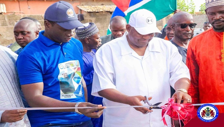 Omar A. Jallow Memorial Mini Stadium Inaugurated as Milestone for Community Sports and Youth Empowerment