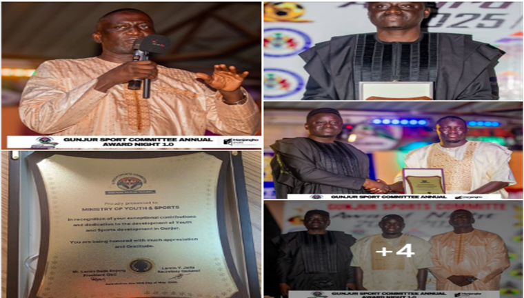 MoYS Honoured for Advancing Sports Development